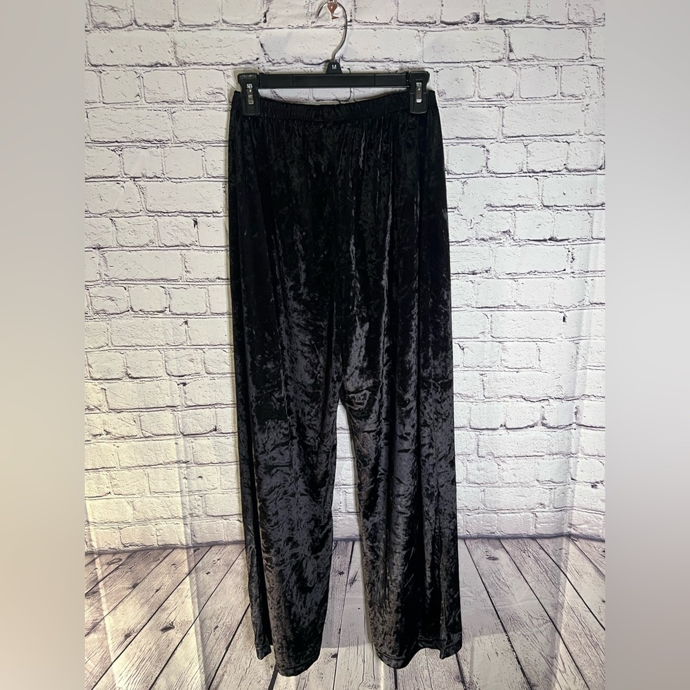 Express Black Velvet Pants